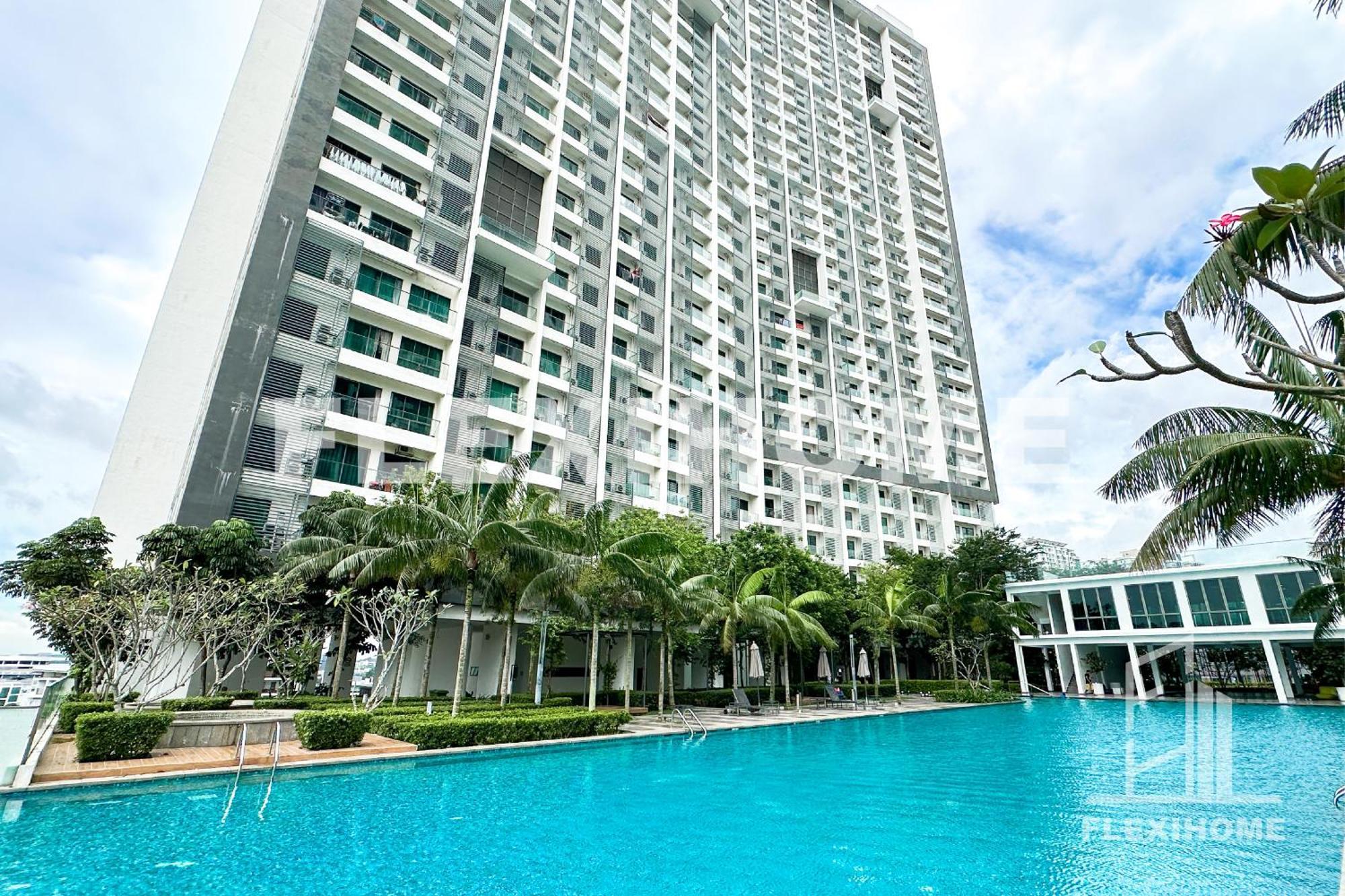 Colour-Theme Designed, Private Studio Home, Cybersquare 27B Cyberjaya, Flexihome-My Exterior photo